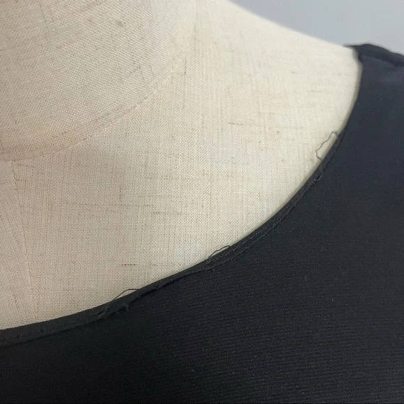 # Windsor All Black Stretchy Long Sleeves Revealing Back & Side With Stretch - Picture 14 of 16